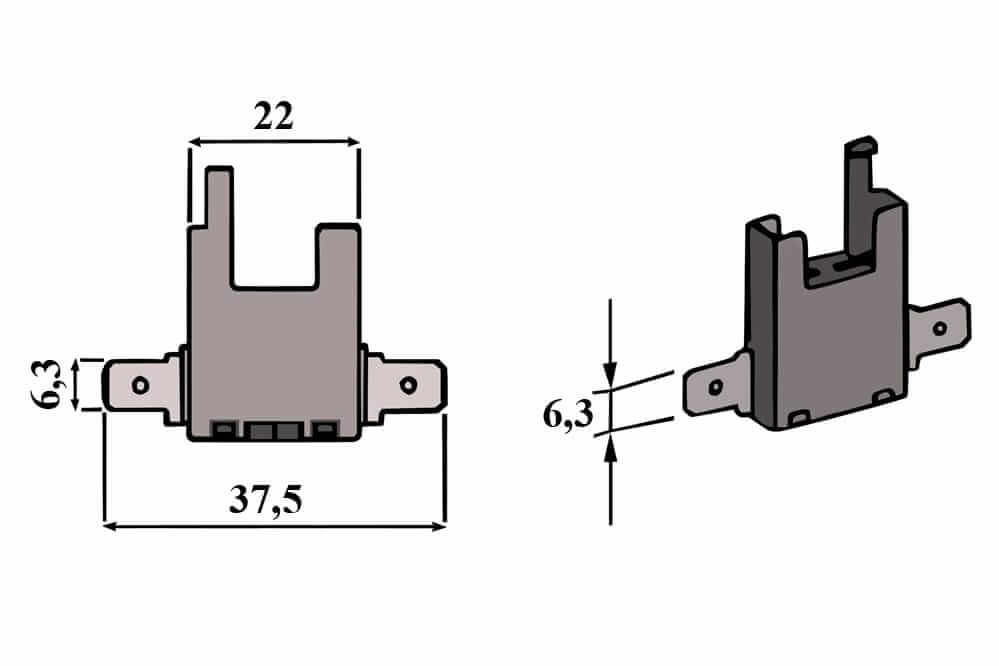 KFZ Sicherungshalter 155.001-0