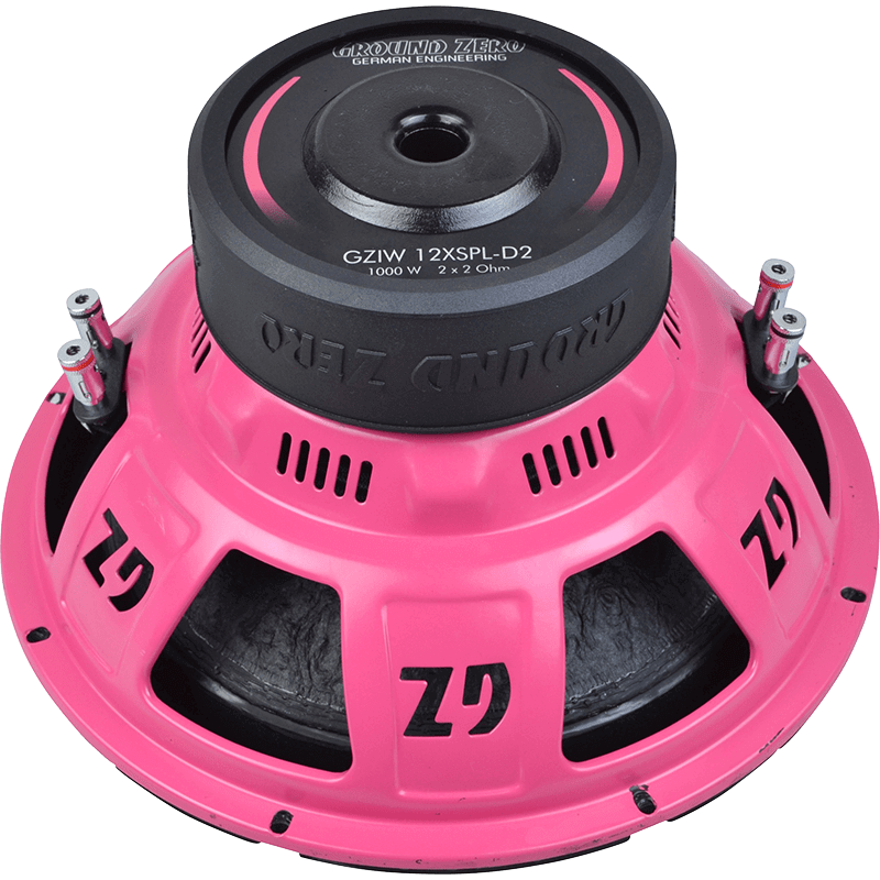 Ground Zero GZIW 12XSPL-D2 PINK EDITION