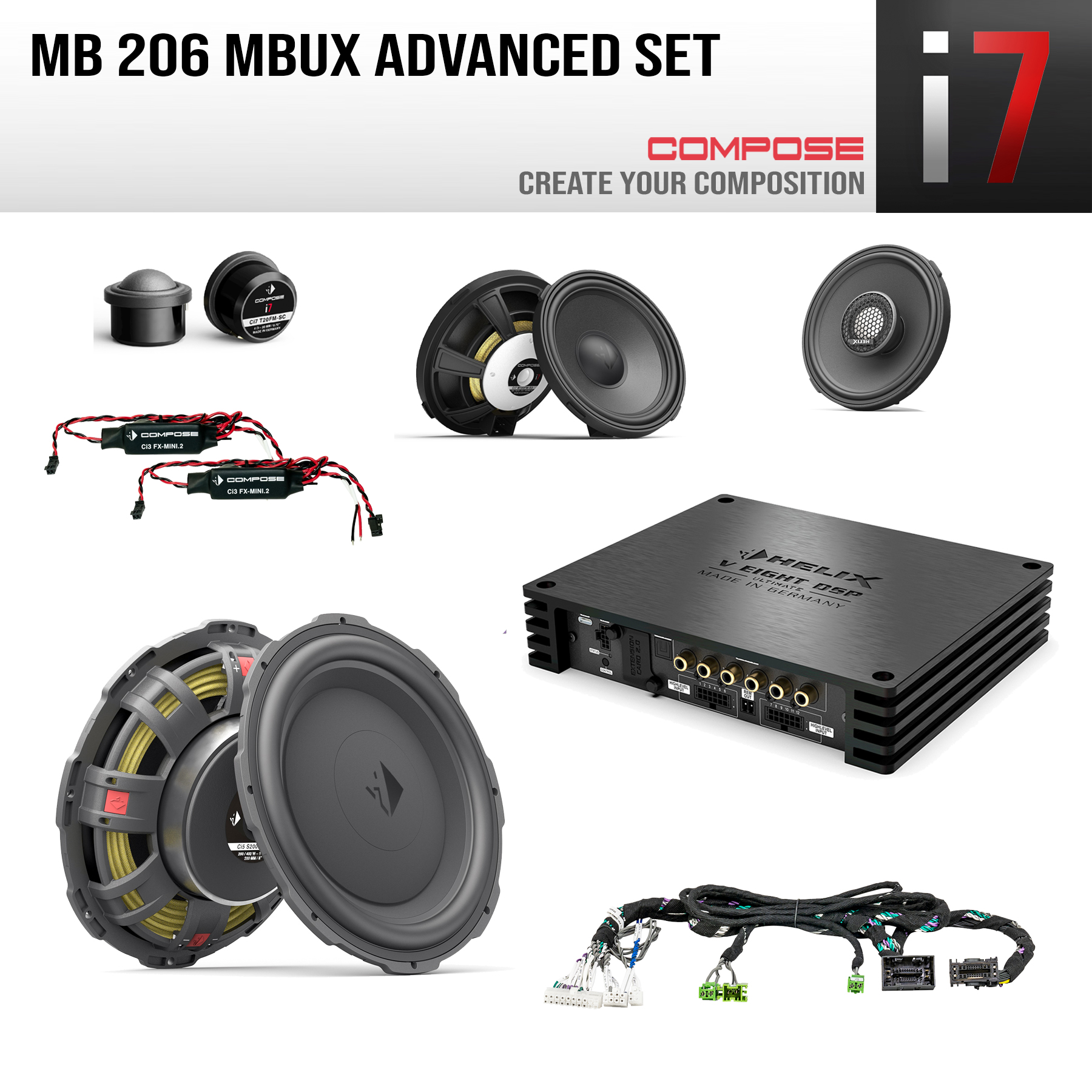 Mercedes C-Klasse 206 Advanced soundPRO