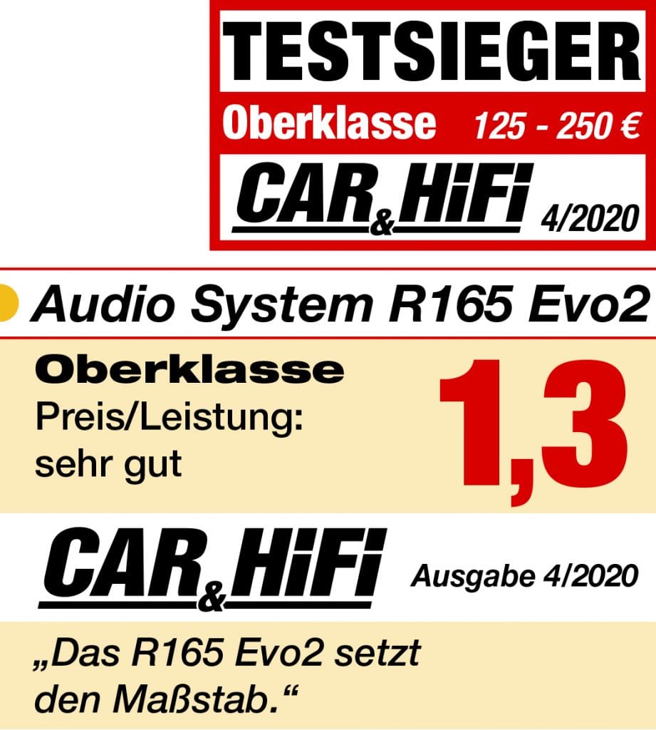 Audio System R 165 EVO 2