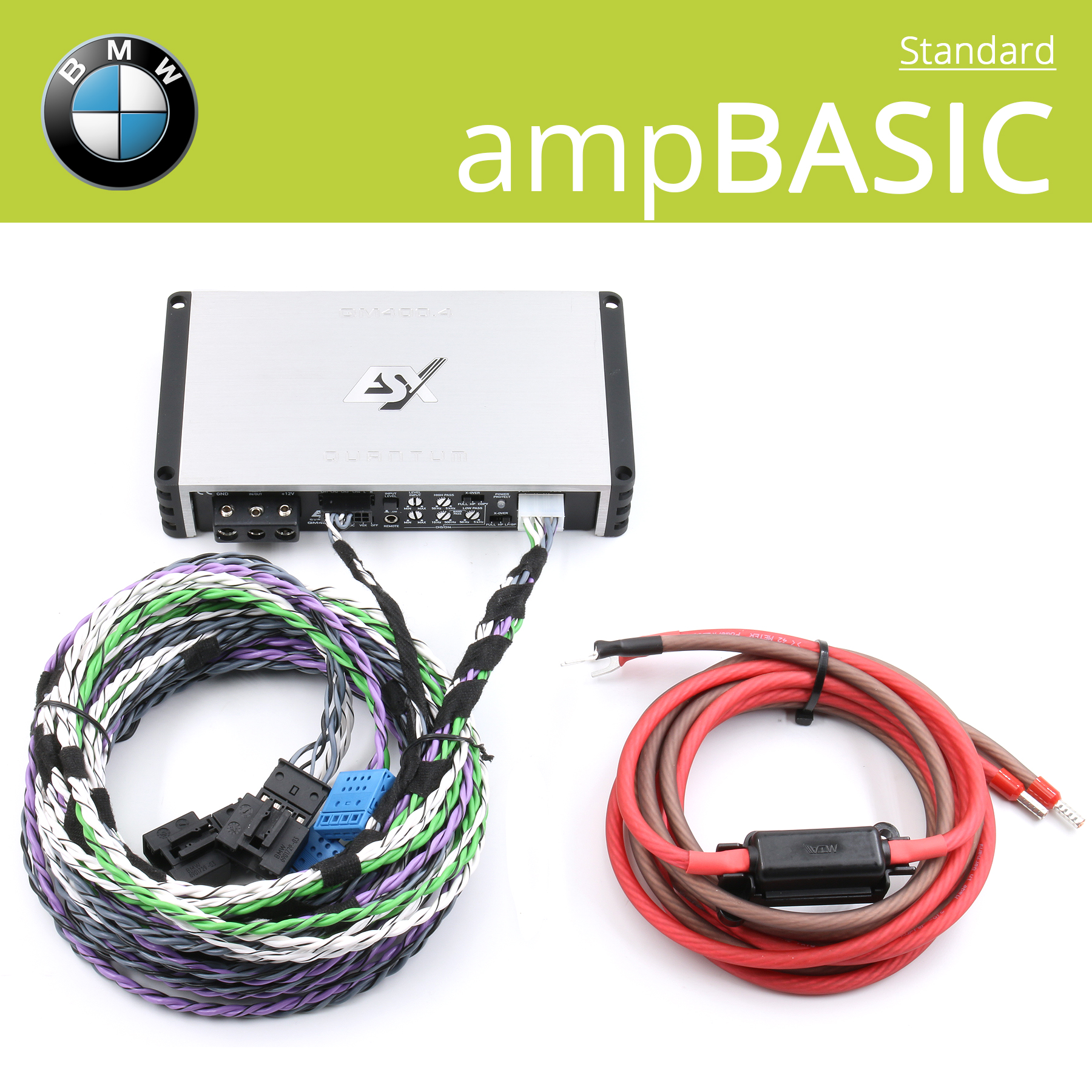 BMW ampBASIC 4-Kanal Verstäker