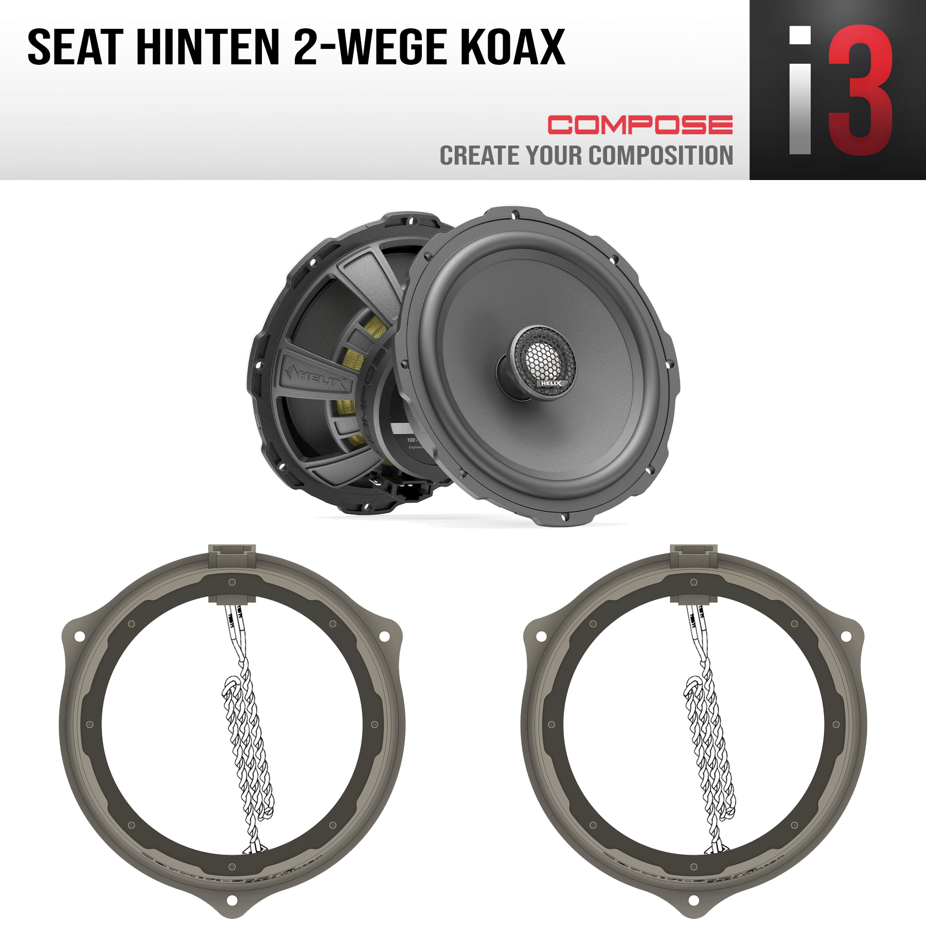 Compose Ci3 C165.2SEA1-S3 Seat hinten