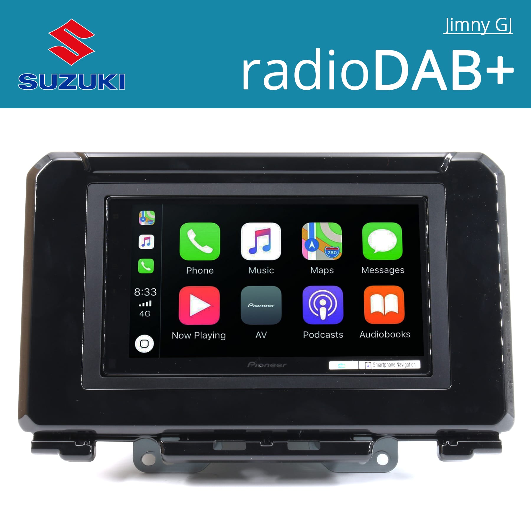 Suzuki Jimny Gj DAB+ Moniceiver Radio