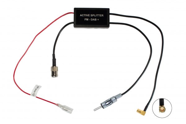 AIV Antennen-Adapter Phantomeinspeisung DIN Audio- & Video-Kabel