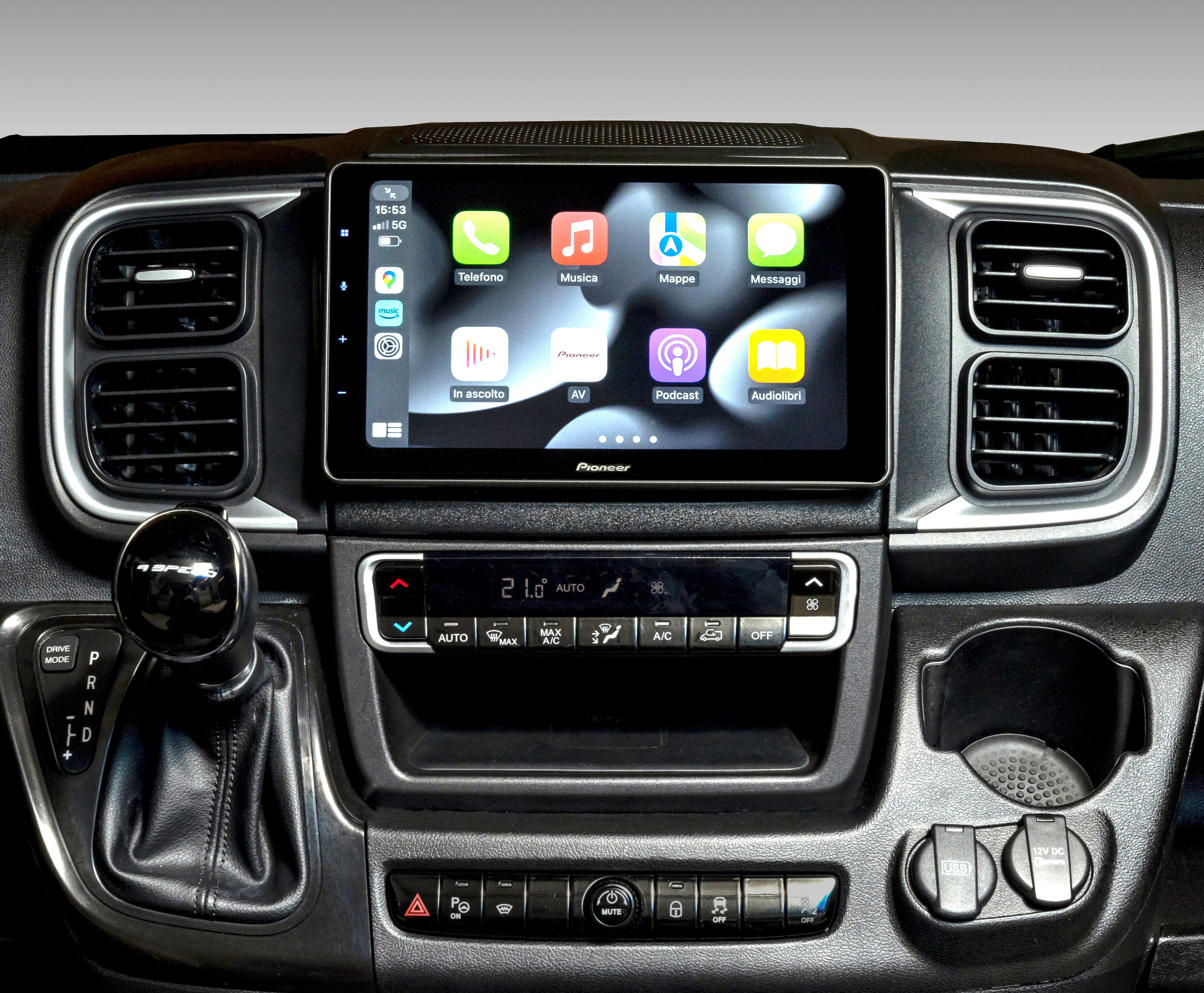 SPH-EVO93DAB-DUC - Autoradio 1 Din 9 Pouces Multimedia Carplay Android Auto  Alexa Wifi Ducato PIONEER SPH-EVO93DAB-DUC