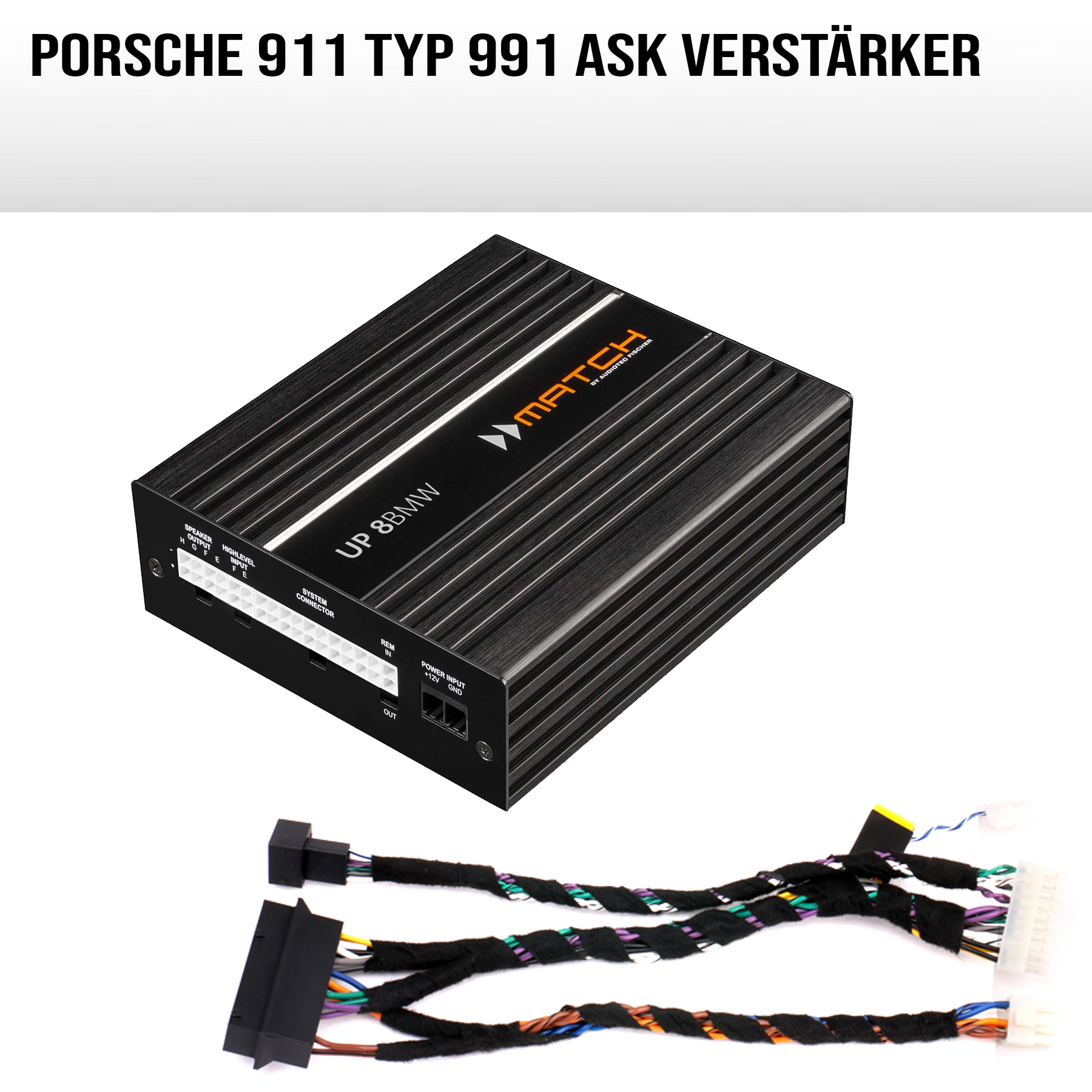 Porsche 911 Typ 991 ASK Verstärker