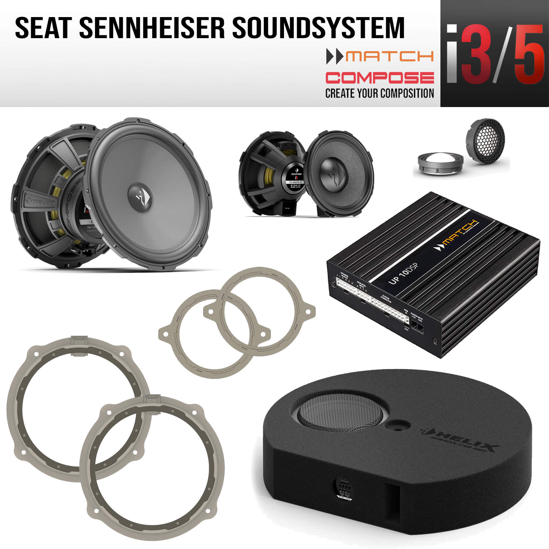 Seat Sennheiser soundPRO DSP System