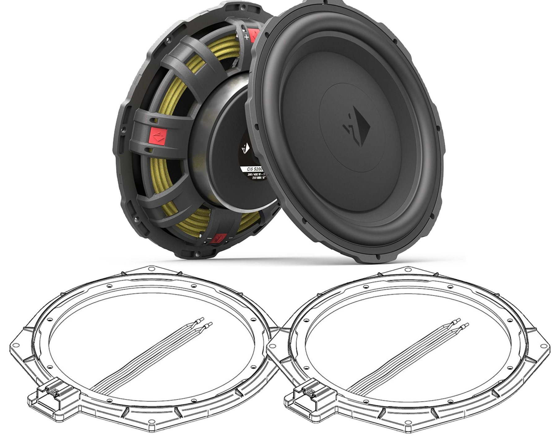 Compose Ci5 W200.2BMW1 Subwoofer Compose Ci5 W200.2BMW1 Subwoofer