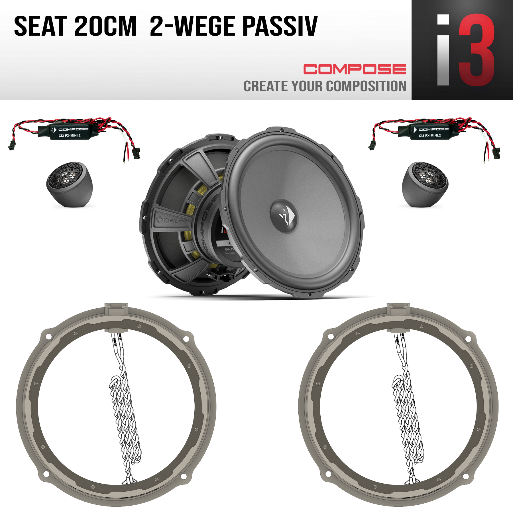 Compose Ci3 K200.2SEA1-S3 Seat