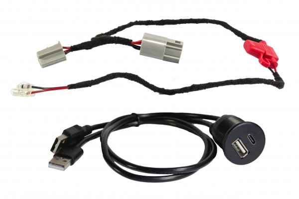 CARica - kabellose Ladeablage mit USB + USB C