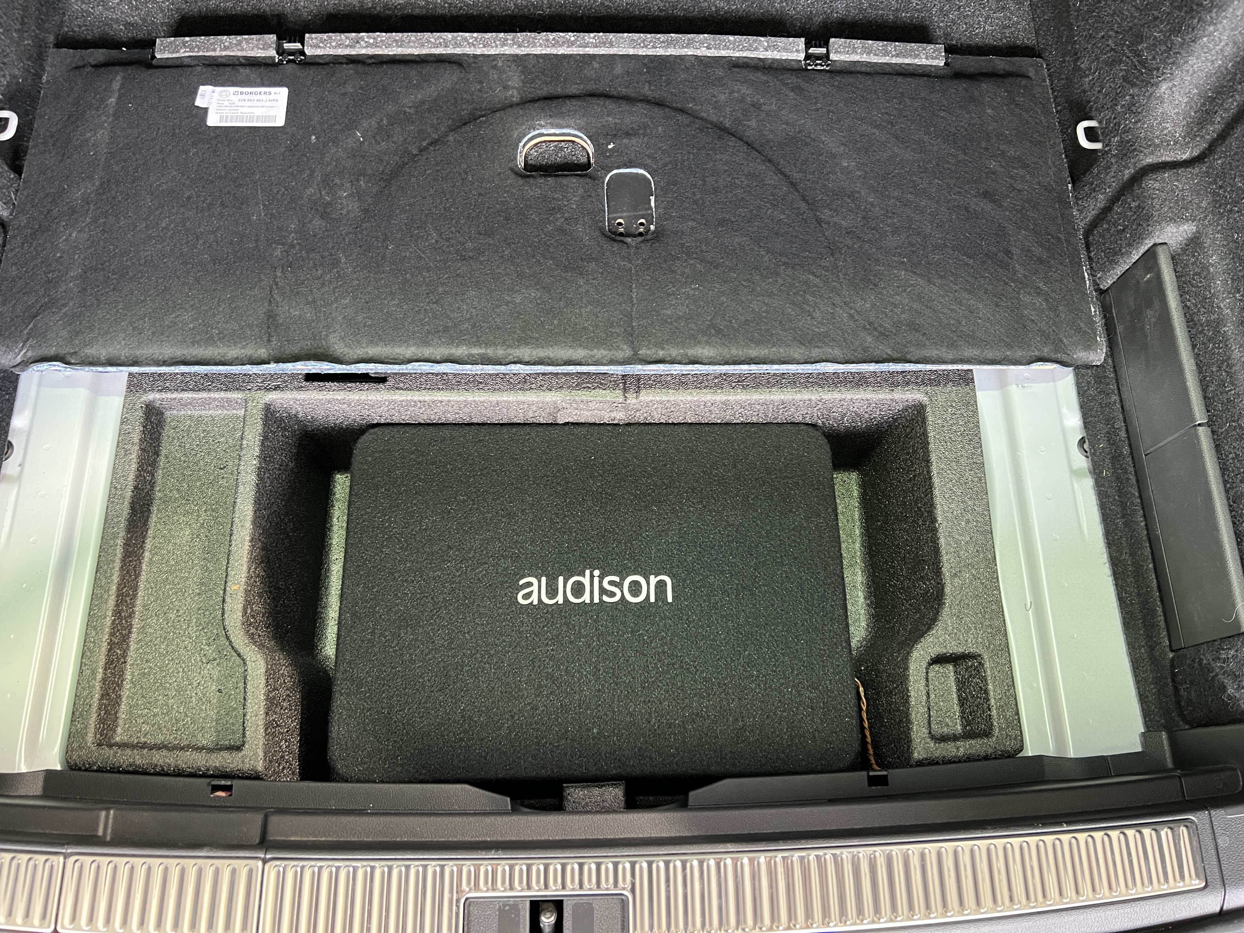 Soundsystem und Lautsprecher im Skoda Superb Typ 3V