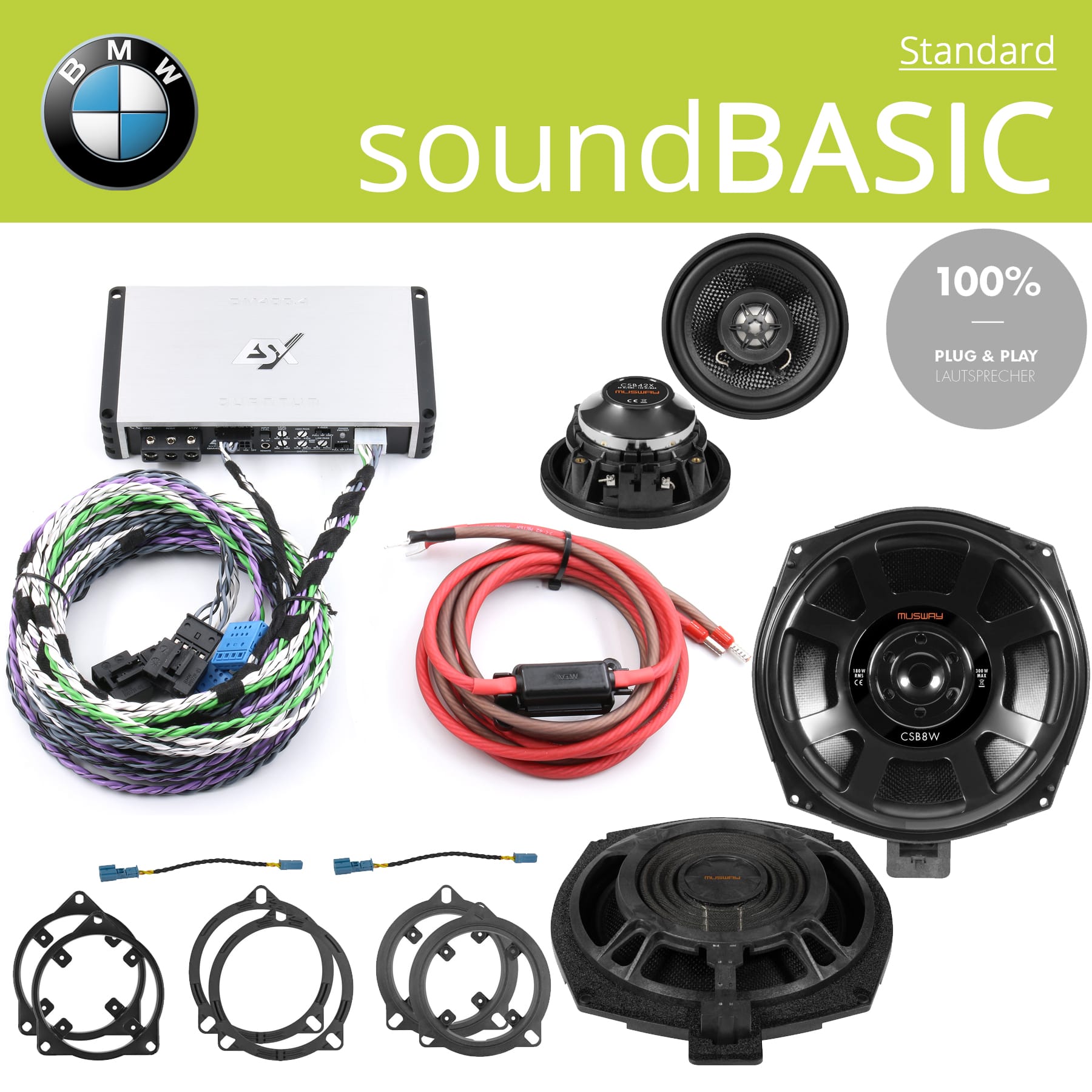 BMW Komplettsystem soundBASIC