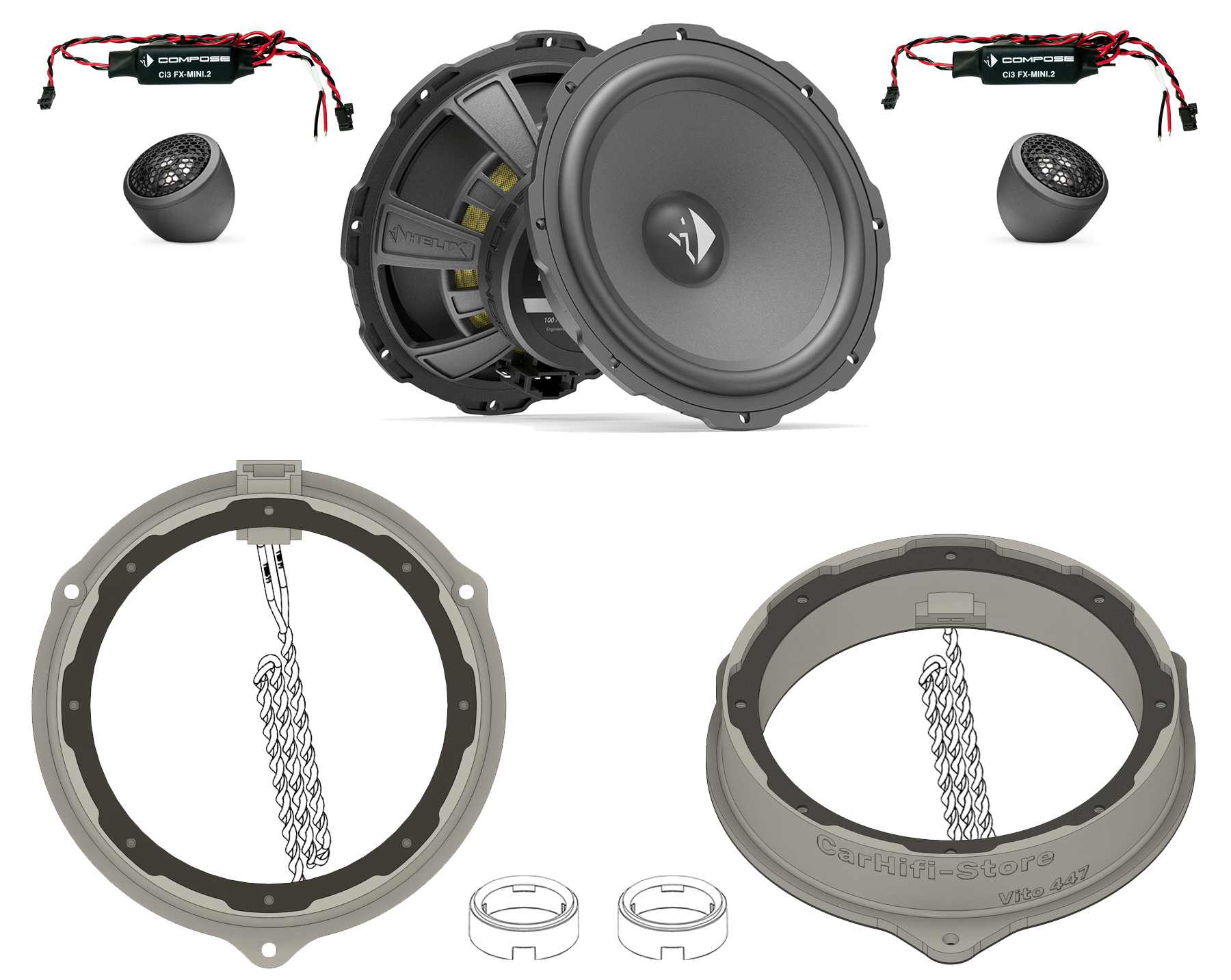 Compose Ci3 K165.2MB1-S3 Mercedes Vito 447