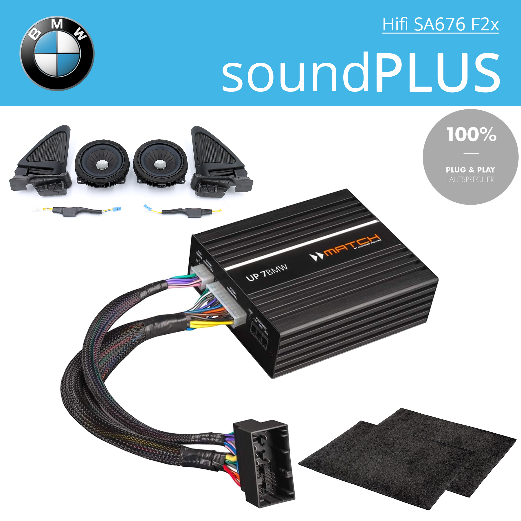 BMW Komplettsystem soundPLUS SA676 F2x