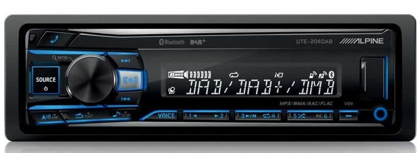 Alpine UTE-204DAB 1-Din Autoradio mit Bluetooth