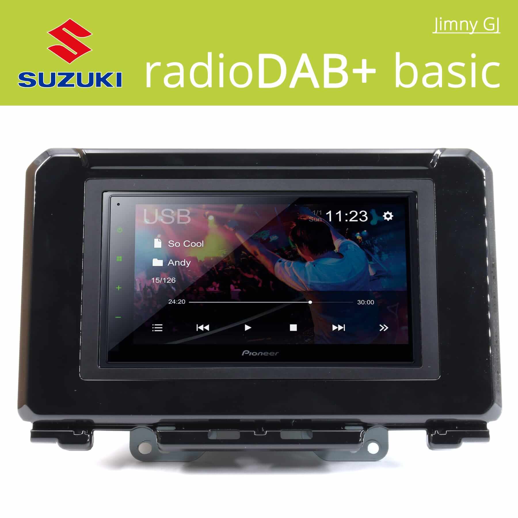 Suzuki Jimny Gj NFZ DAB+ Basis Radio