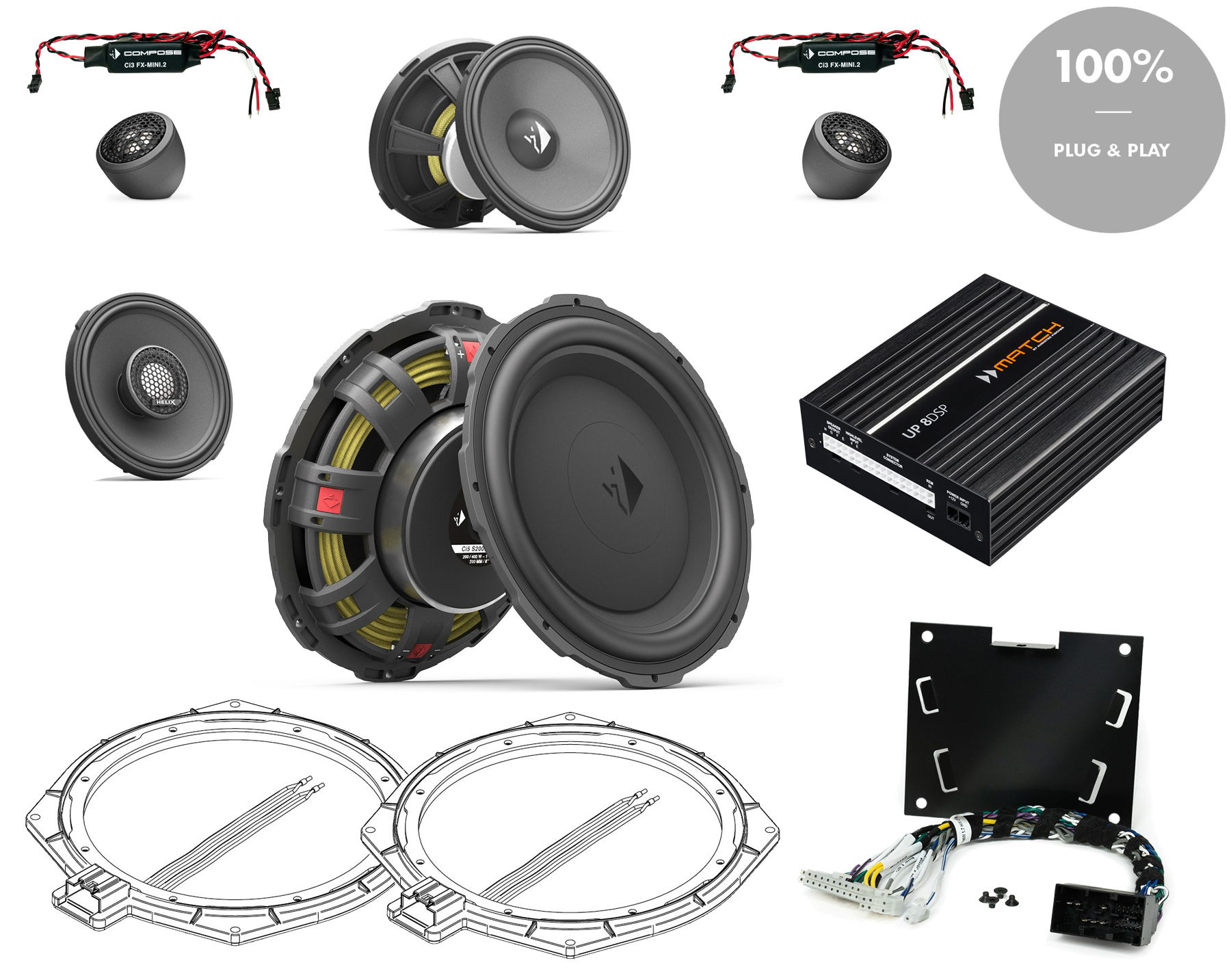 BMW Komplettsystem soundPRO SA676 BMW Komplettsystem soundPRO SA676