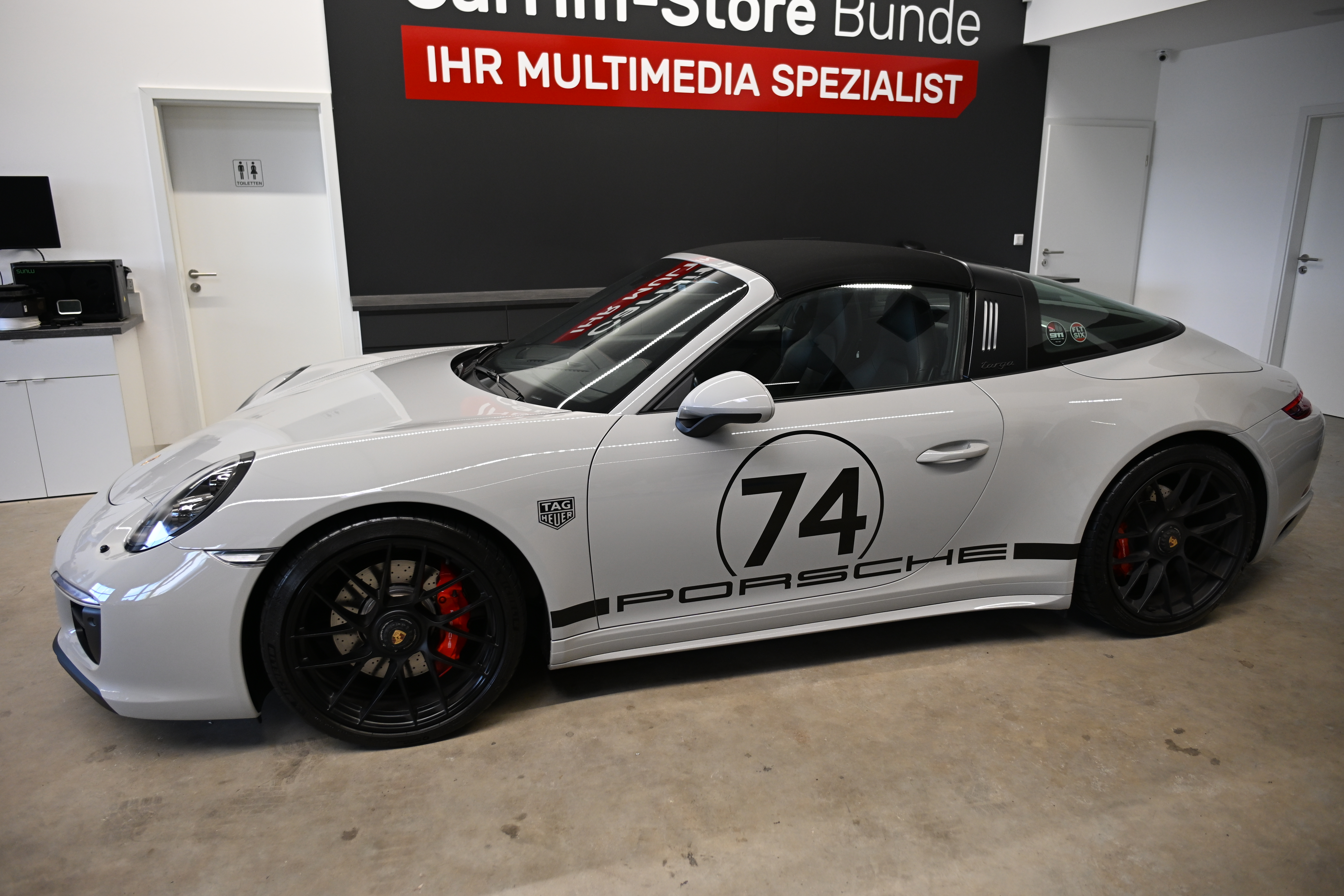 Porsche 911 Targa 4 GTS Bose Soundupgrade