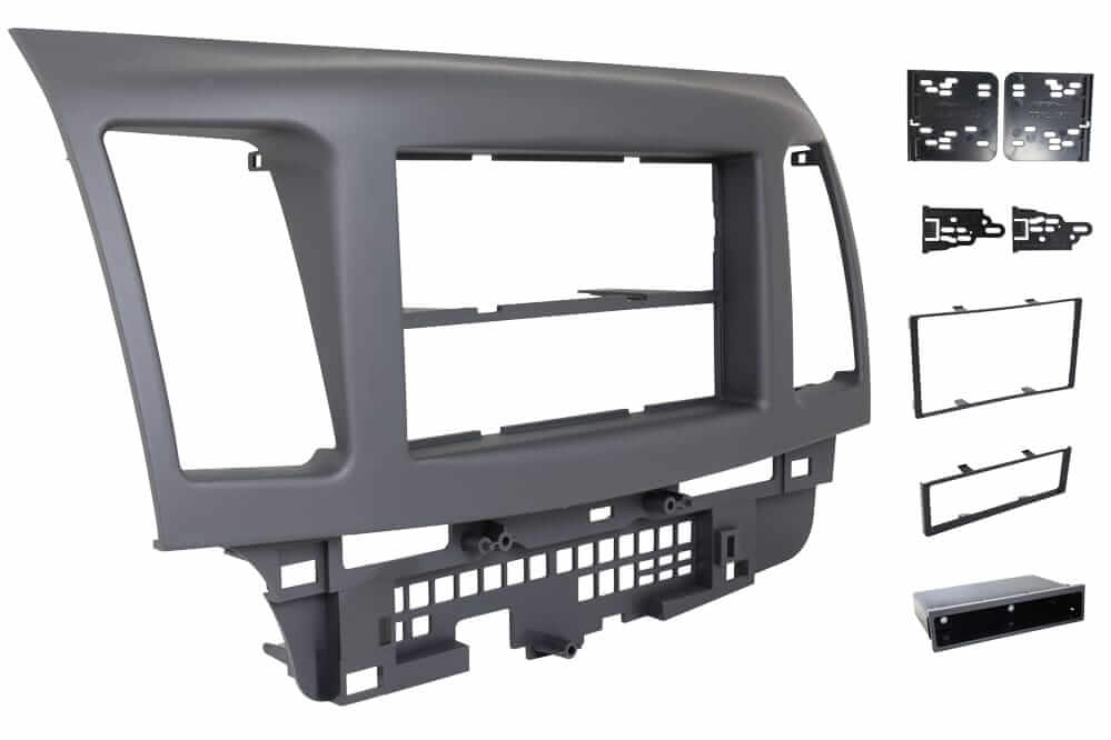 1+2 DIN Radioblende Mitsubishi 002.092-0