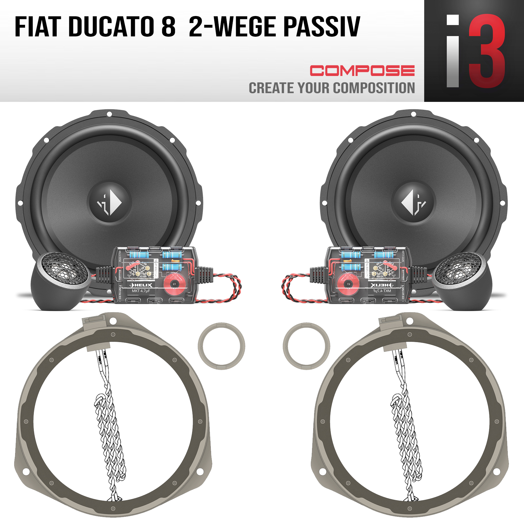 Compose Ci3 K165.2FIA1-S3 Fiat Ducato 8