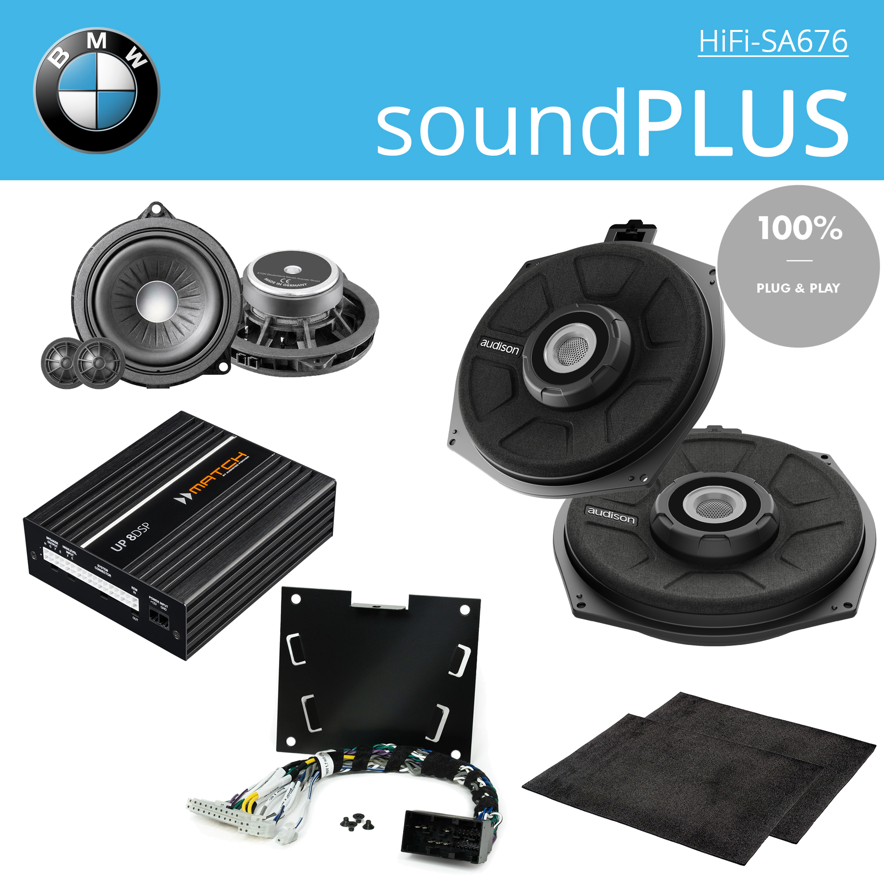BMW Komplettsystem soundPLUS SA676