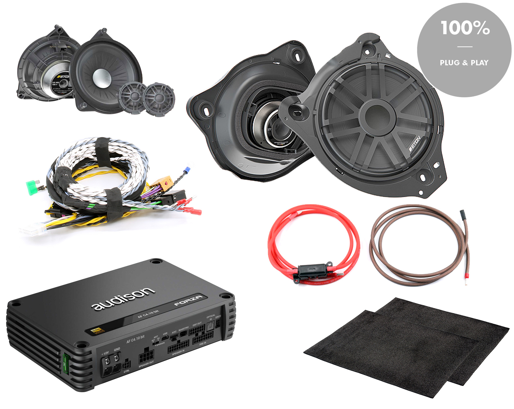 Mercedes Komplettsystem soundPRO Mercedes Komplettsystem soundPRO