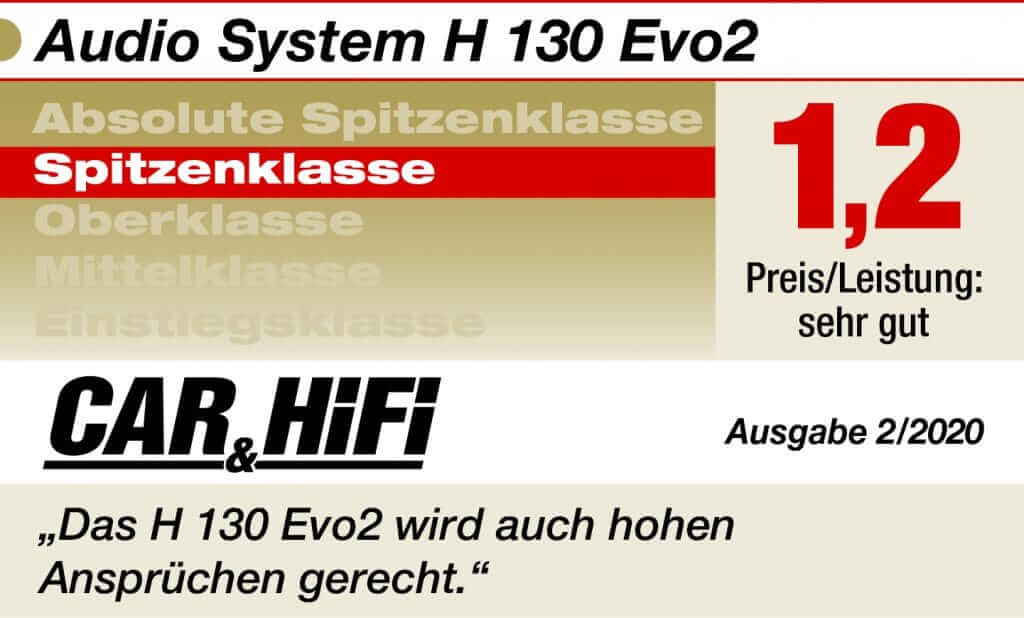 Audio System H 130 EVO 2