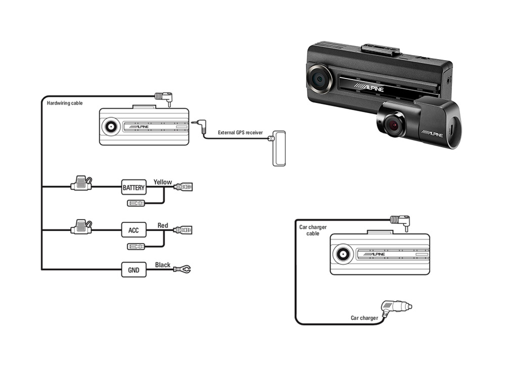 Alpine DVR-C310S