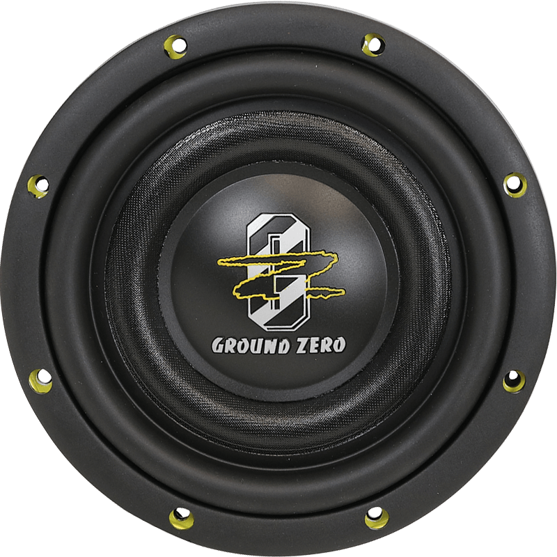 Ground Zero GZHW 8SPLD2 Flat Subwoofer flach