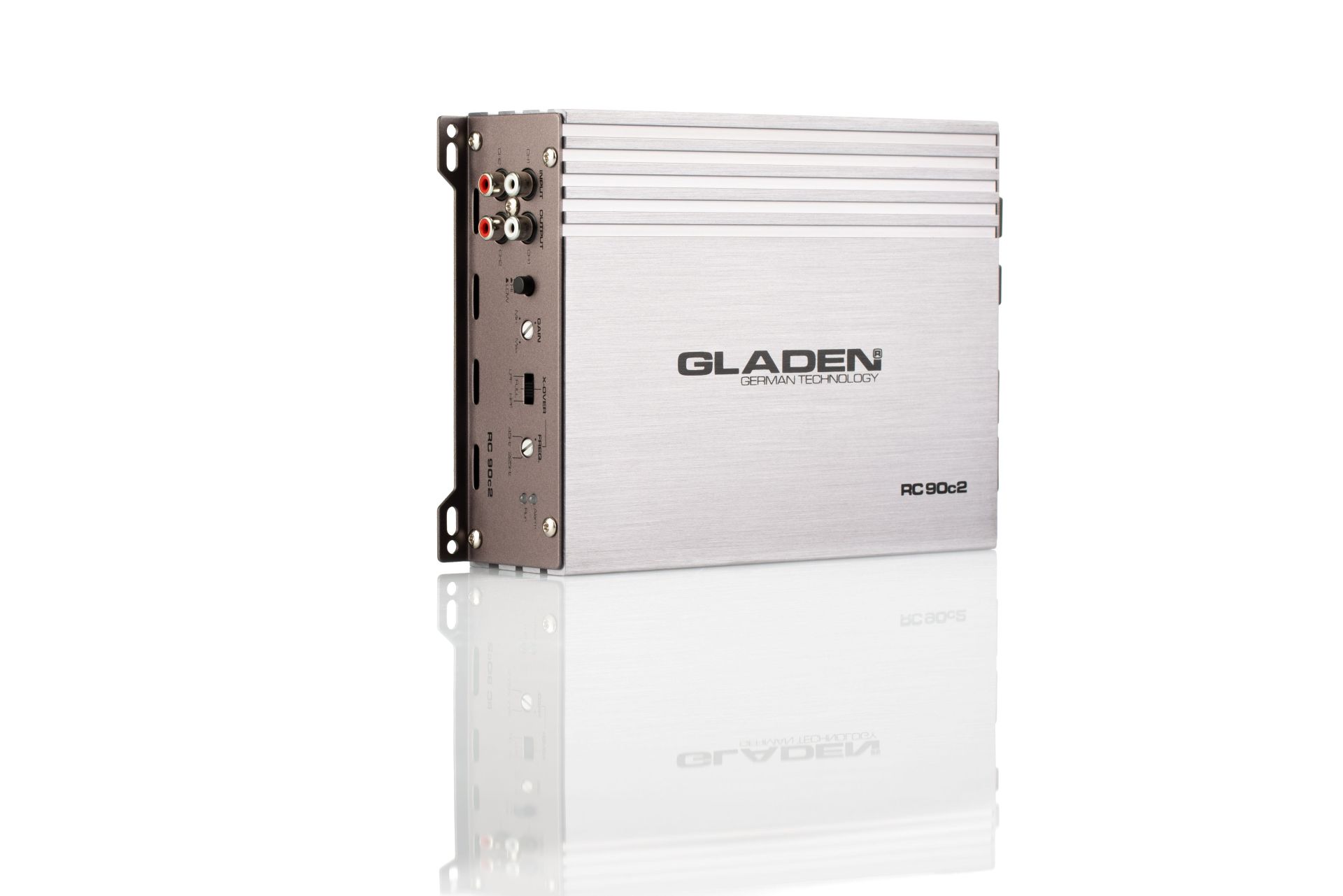 Gladen RC 90c2 G2 | Analoge 2-Kanal Endstufe