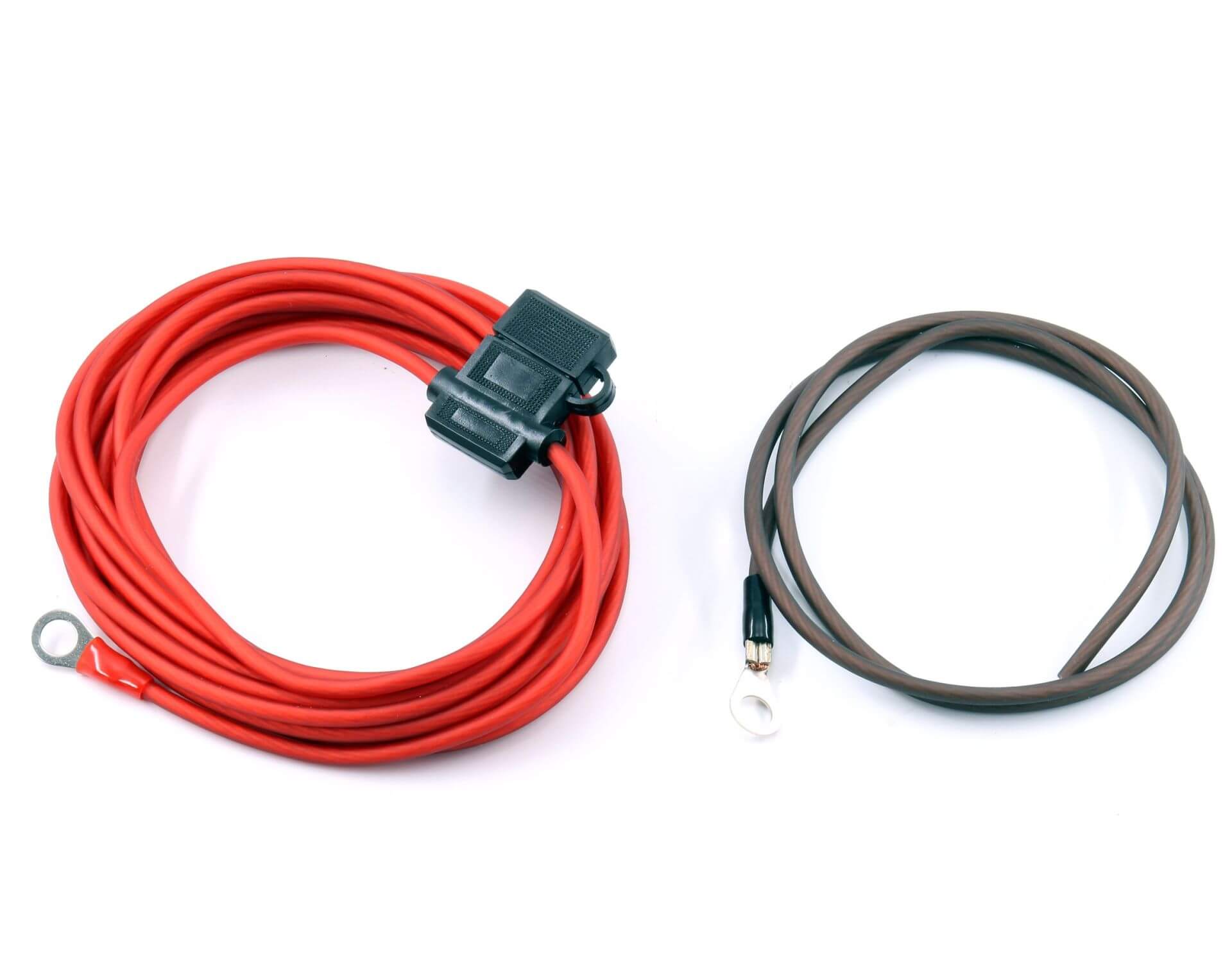AUDIO SYSTEM Z-PCS 4 OFC Kabel-Set – 4mm² Verstärkerkabel, 5m + 1m, Inkl. Sicherung – Made In Germany