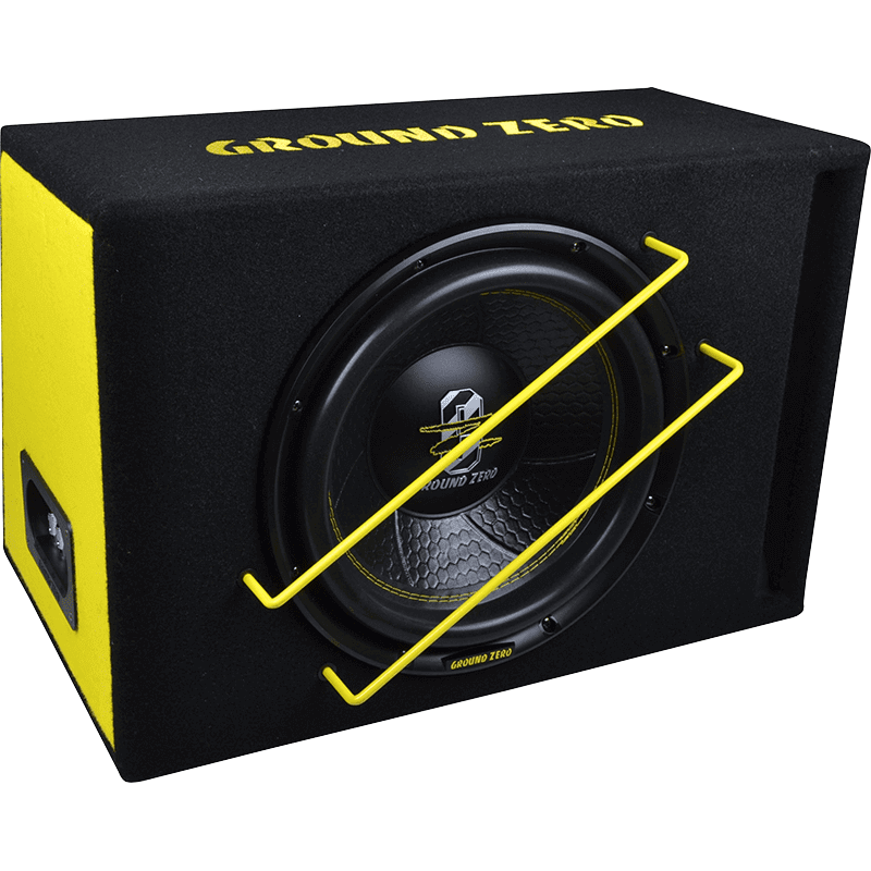 Ground Zero GZIB 12SPL Bassreflexgehäuse mit 30 cm IRIDIUM SPL Subwoofer