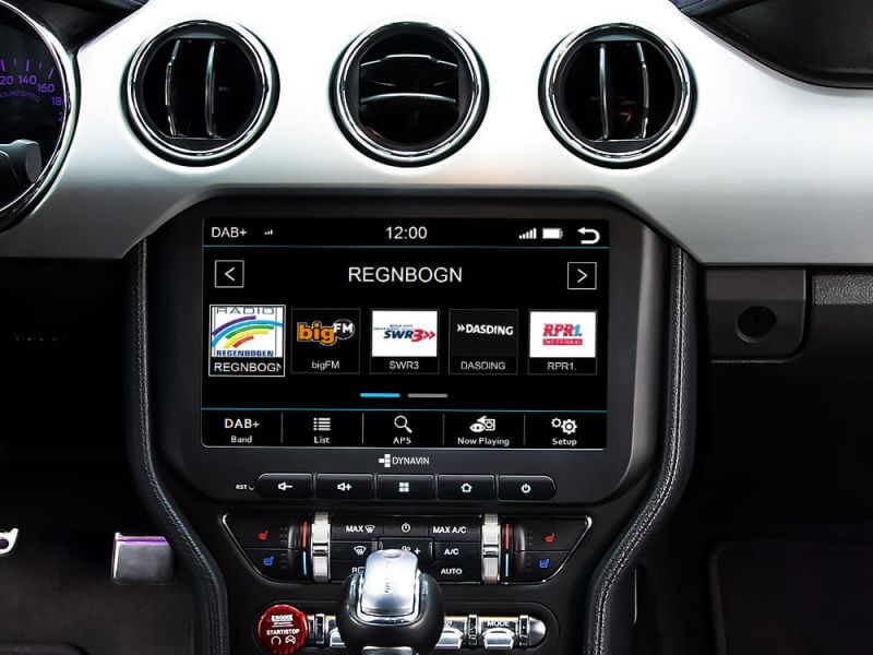 Dynavin N7MST2015 Pro 10 Zoll Ford Mustang IV Autoradio