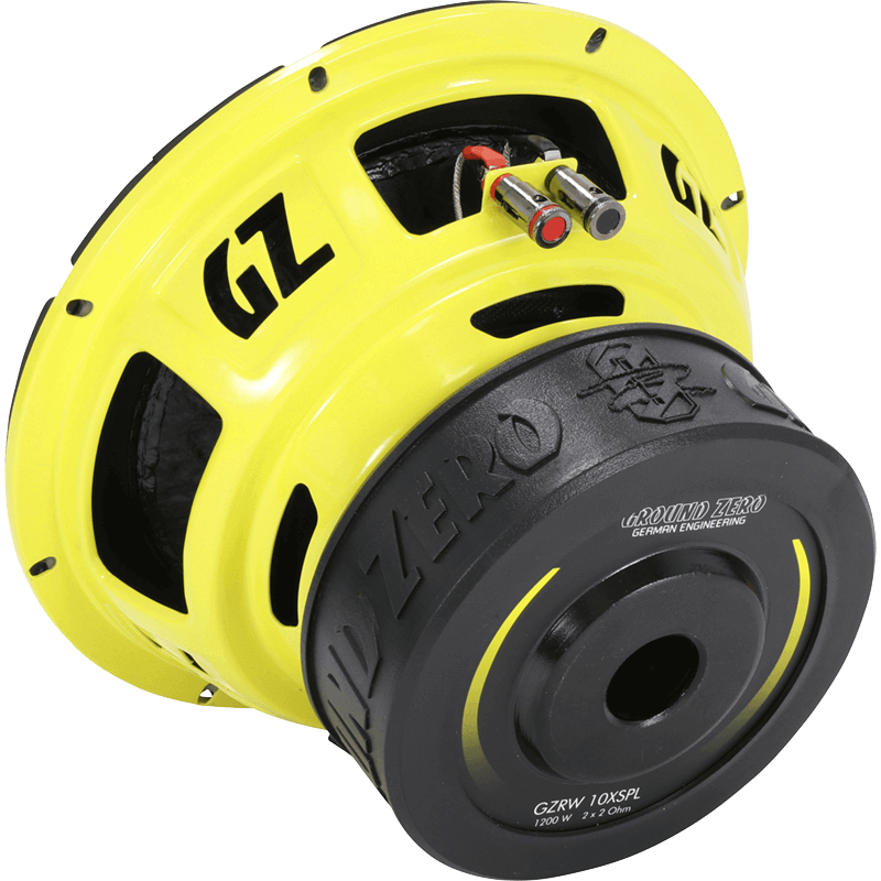 Ground Zero GZRW 10XSPL 25 cm HighQuality SPL Subwoofer